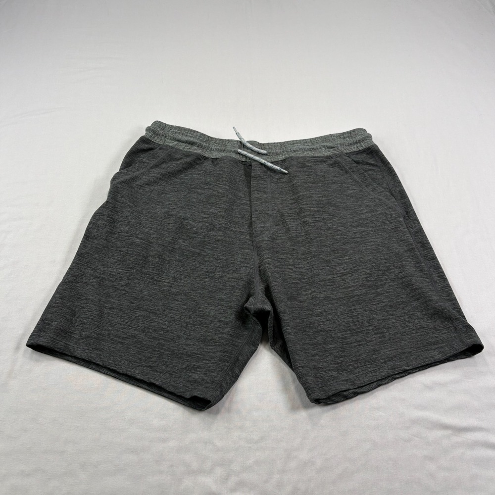 Marine Layer Shorts Mens Large Gray Weekend Sport Athletic Stretch Lounge Gym